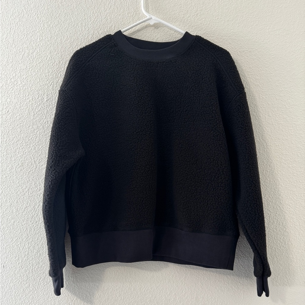 NWT Everlane The ReNew Fleece Oversized Crewneck Sweatshirt Size S